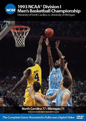 1993 Ncaa Championship North Carolina Vs Michigan - 1993 Ncaa Championship North Carolina Vs Michigan - DVD