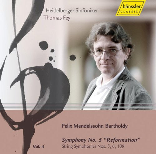 Mendelssohn / Heidelberg Symphony Orch / Fey - Symphony No 5 - Music CD