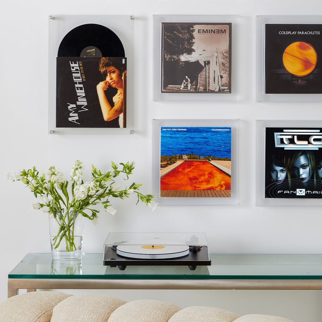 Display & Play Record Album Magnetic Float Frame | Vinyl Float Frame
