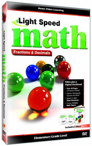 Light Speed Math: Fractions & Decimals - Light Speed Math: Fractions & Decimals - DVD