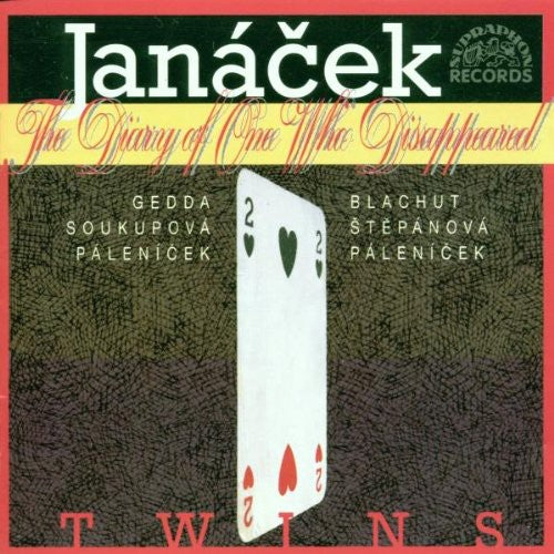 Janacek / Gedda / Palenicek / Prfc - Diary Of One Who Disappered - Music CD