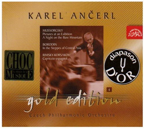 Mussorgsky / Borodin / Rimsky-korsakov / Ancerl - Gold Edition 4: Pictures At An Exhibition - Music CD