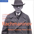 Rachmaninov / Conway / Evans - Rachmaninov & Lutoslawski & Webern - Music CD