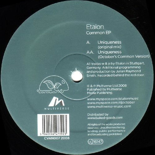 Etalon - Common - Vinyl Record