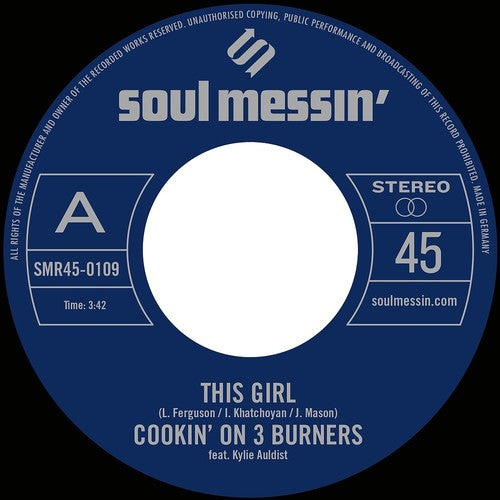 Cookin' On 3 Burners - This Girl / Four 'n Twenty - Vinyl Record