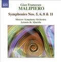 Malipiero / Moscow Symphony Orchestra / De Almeida - Symphonies Nos 5 6 8 & 11 - Music CD