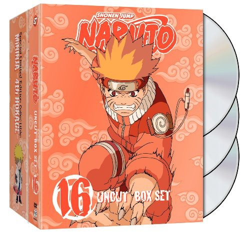 Naruto Uncut Box Set 16 - Naruto Uncut Box Set 16 - DVD