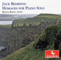 Behrens,jack / Baciu,bianca - Homages For Piano Solo - Music CD