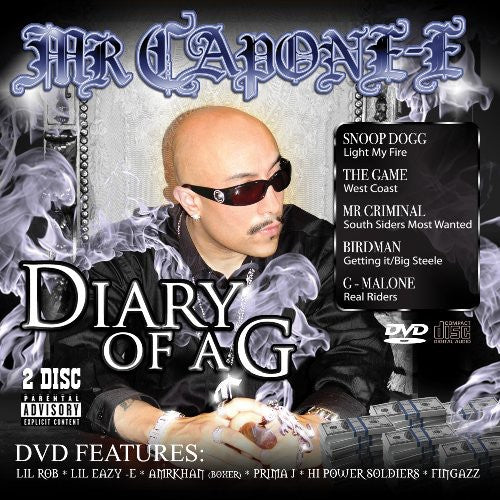 Mr Capone-e - Diary Of A G - Music CD