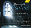 Mendelssohn / Bach Collegium Stuttgart / Rilling - Psalms - Music CD