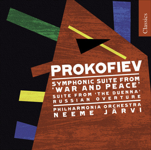 Prokofiev / Pao / Jarvi - Symphonic Suite From War & Peace / Suite Duenna - Music CD