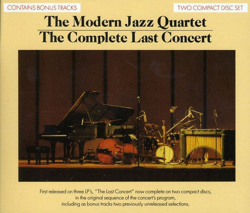 Modern Jazz Quartet - Complete Last Concert - Music CD