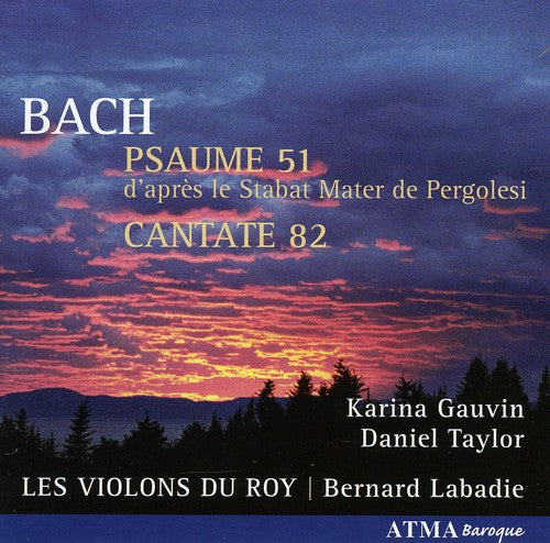 Bach,j.s. / Gauvin / Il Violons Du Roy / Labadie - Psaume 51 / Cantate 82 - Music CD
