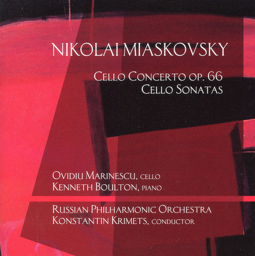 Miaslovsky - Cello Concerto - Music CD