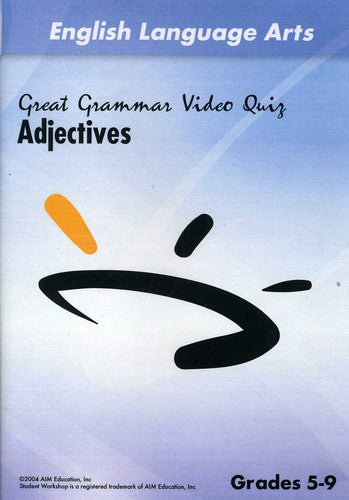 Adjectives Video Quiz - Adjectives Video Quiz - DVD