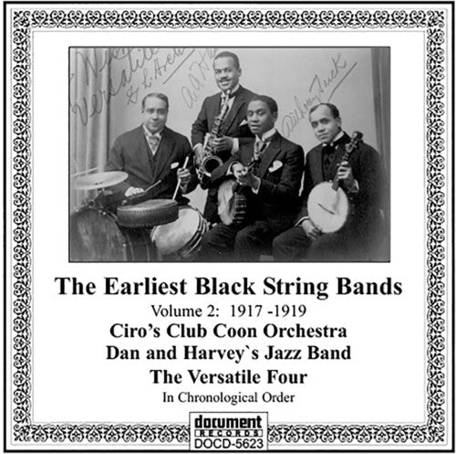 Black String Bands 2: 1917-1919 / Various - Black String Bands 2: 1917-1919 / Various - Music CD