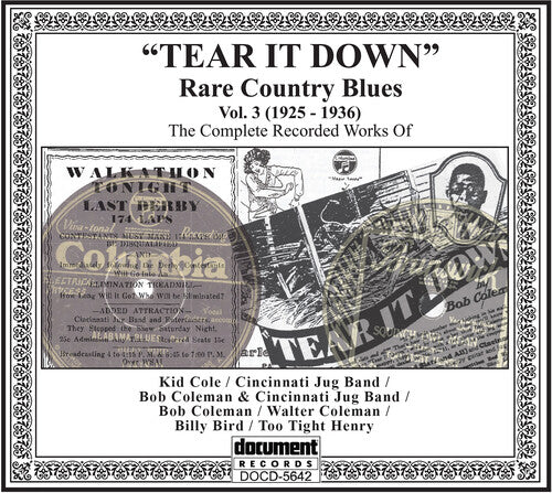 Going Up The Country: Rare Country Blues / Various - Going Up The Country: Rare Country Blues / Various - Music CD