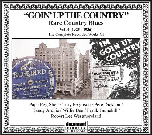 Going Up The Country: Rare Country Blues / Various - Going Up The Country: Rare Country Blues / Various - Music CD
