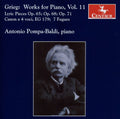 Grieg / Pompa-baldi - Works For Piano 11 - Music CD