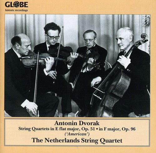 Dvorak / Netherlands String Quartet - String Quartet In E Flat Opus 51 - Music CD