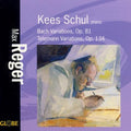 Reger / Schul - Variations & Fugue On A Theme By Bach & Telemann - Music CD