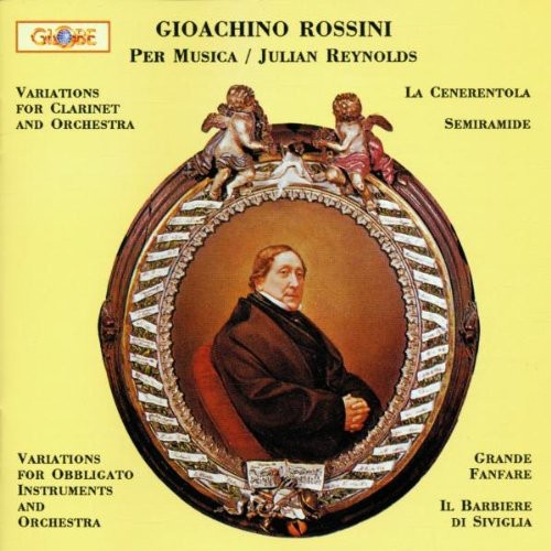Rossini / Reynolds - Variations For Clarinet & Orchestra - Music CD