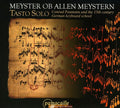 Tasto Solo - Meyster Ob Allen Meystern - Music CD