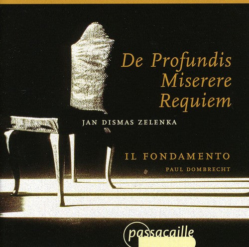 Zelenka / Il Fondamento / Dombrecht - De Profundis: Miserere: Requiem - Music CD