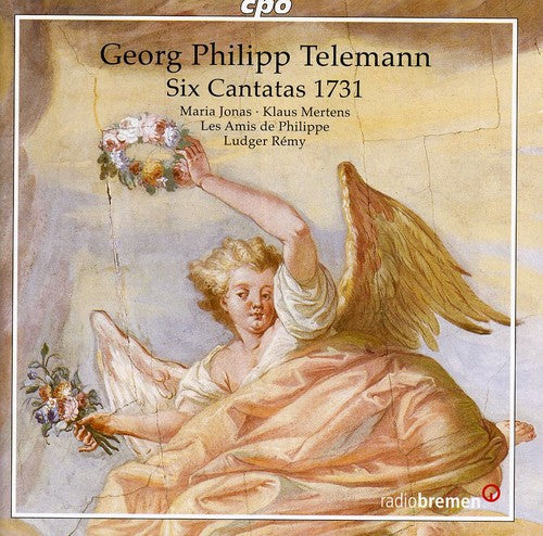 Telemann / Jonas / Mertens / Les Amis De Philippe - Six Cantatas 1731 - Music CD