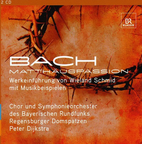 Bach,j.s. / Regensburger Domspatzen / Dijkstra - St Matthew Passion - Music CD