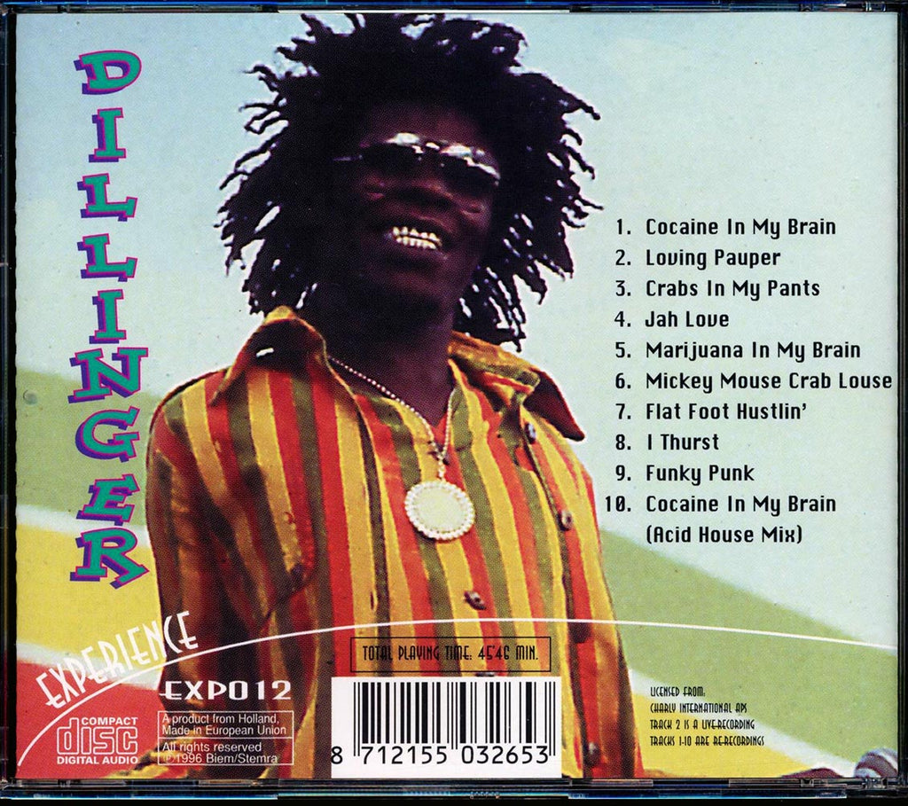 Dillinger - Experience Music CD