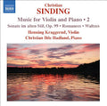 Sinding / Kraggerud / Hadland - Music For Violin & Piano 2 - Music CD