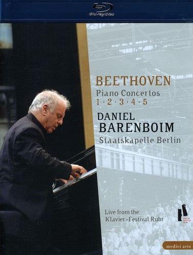 Beethoven / Skb / Barenboim - Piano Concertos 1-5 - Blu-ray
