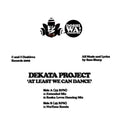 Dekata Project - At Least We Can Dance Remixes - Vinyl Record