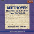 Beethoven / European Fine Arts Trio - Beethoven: Piano Trios - Music CD