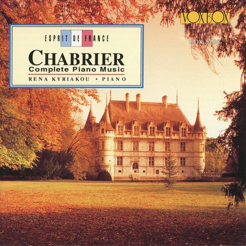 Chabrier / Kyriakou,rena - Complete Piano Music - Music CD