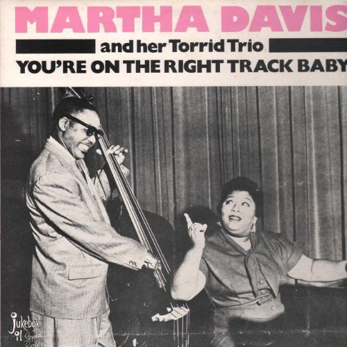 Davis,martha - You're On The Right Track Baby - Vinyl Record
