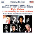Bunch / Martin / Valentine - Eight Visions: New Anthology For Flute & Piano - Music CD