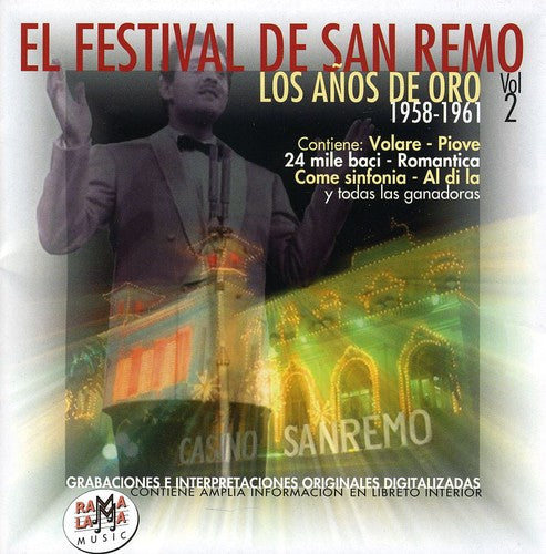 El Festival De San Remo Los Anos De Oro V2 58-61 - El Festival De San Remo Los Anos De Oro V2 58-61 - Music CD