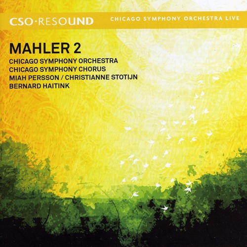 Mahler / Stotijn / Persson / Cso / Haitink - Symphony No 2 - Music CD