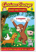 Curious George - Makes New Friends - DVD