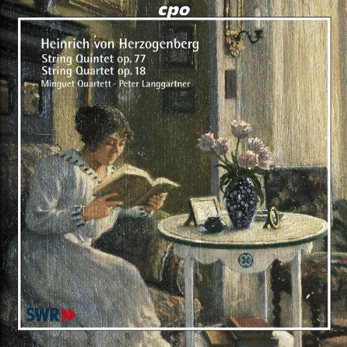Herzogenberg / Minguet Quartett / Langgartner - String Quintet Op 77 / String Quartet Op 18 - Music CD