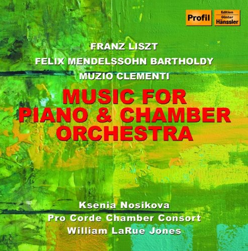 Liszt / Nosikova / Pro Corde Chamber Consort - Music For Piano & Chamber Orchestra - Music CD