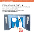 Stravinsky / Phan / Ketelsen / Cso / Boulez - Pulcinella: Symphony In Three Movements / Four - Music CD