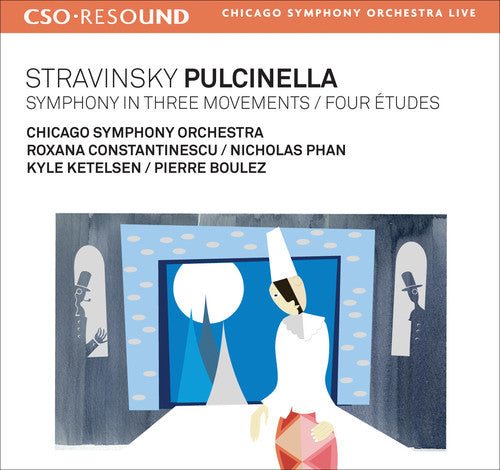 Stravinsky / Phan / Ketelsen / Cso / Boulez - Pulcinella: Symphony In Three Movements / Four - Music CD