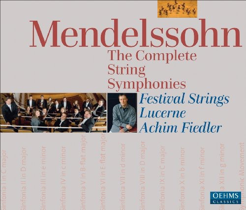 Mendelssohn-bartholdy / Lfs / Fiedler - Complete String Symphonies - Music CD
