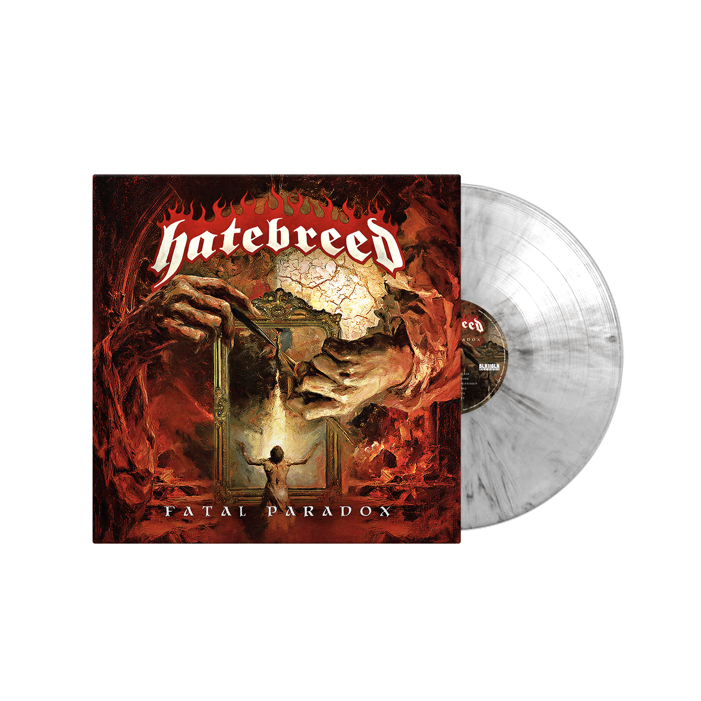 Hatebreed - Fatal Paradox LP (Exclusive Limited Edition of 500 - White &amp; Black Marble Vinyl) Vinyl Record