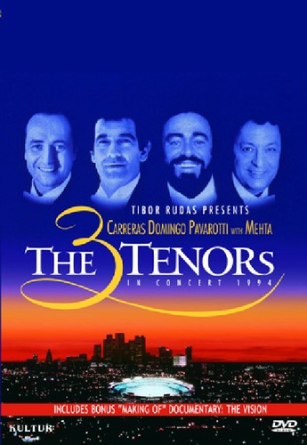 Pavarotti / Domingo / Carreras / Mehta - Three Tenors In Concert (1994) - DVD
