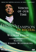 Mahler / Hampson / Rieger - Thomas Hampson Ricital - DVD