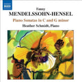 Mendelssohn-hensel / Schmidt - Piano Sonatas In C & G Minor - Music CD